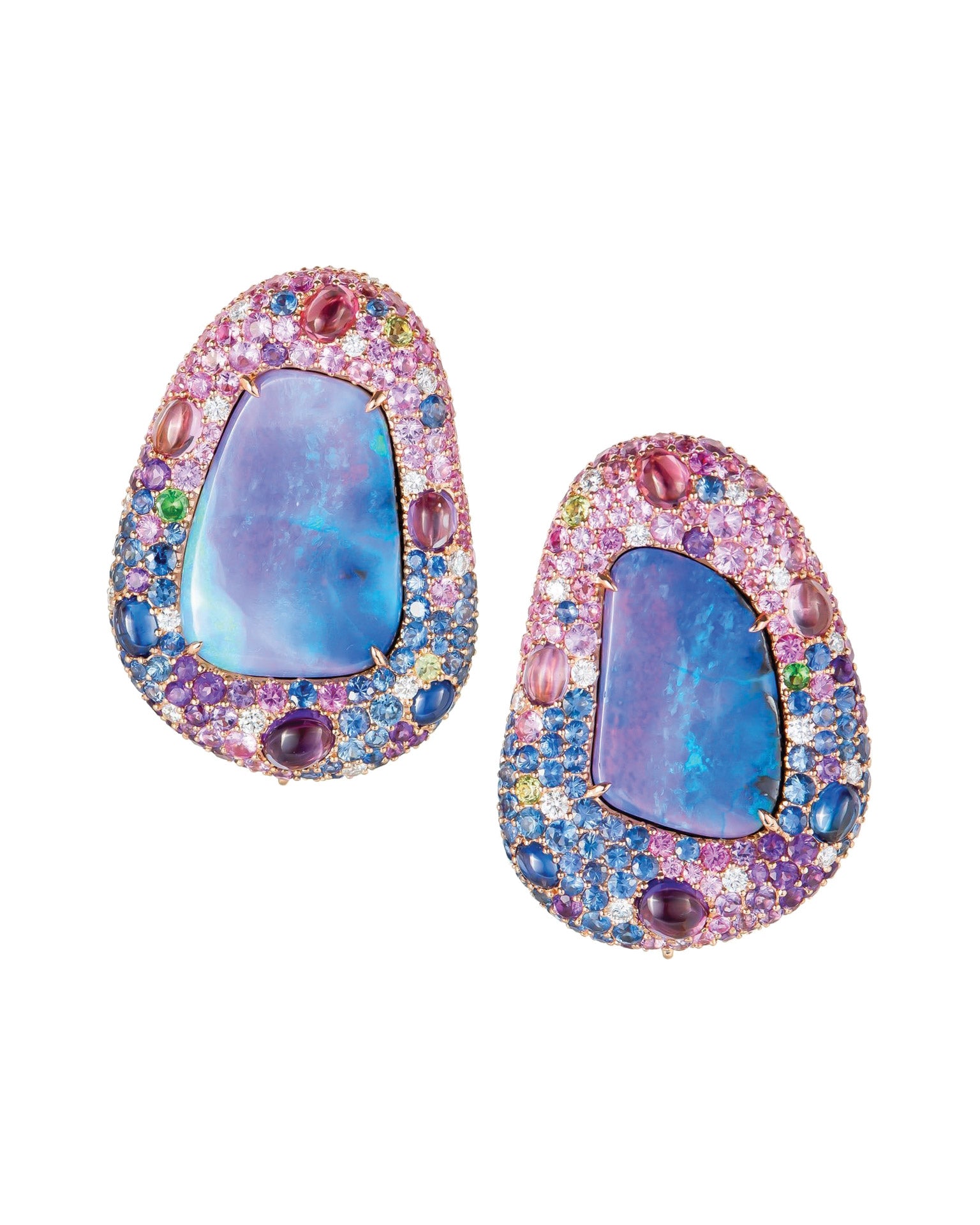 Luminescent Opal Earrings