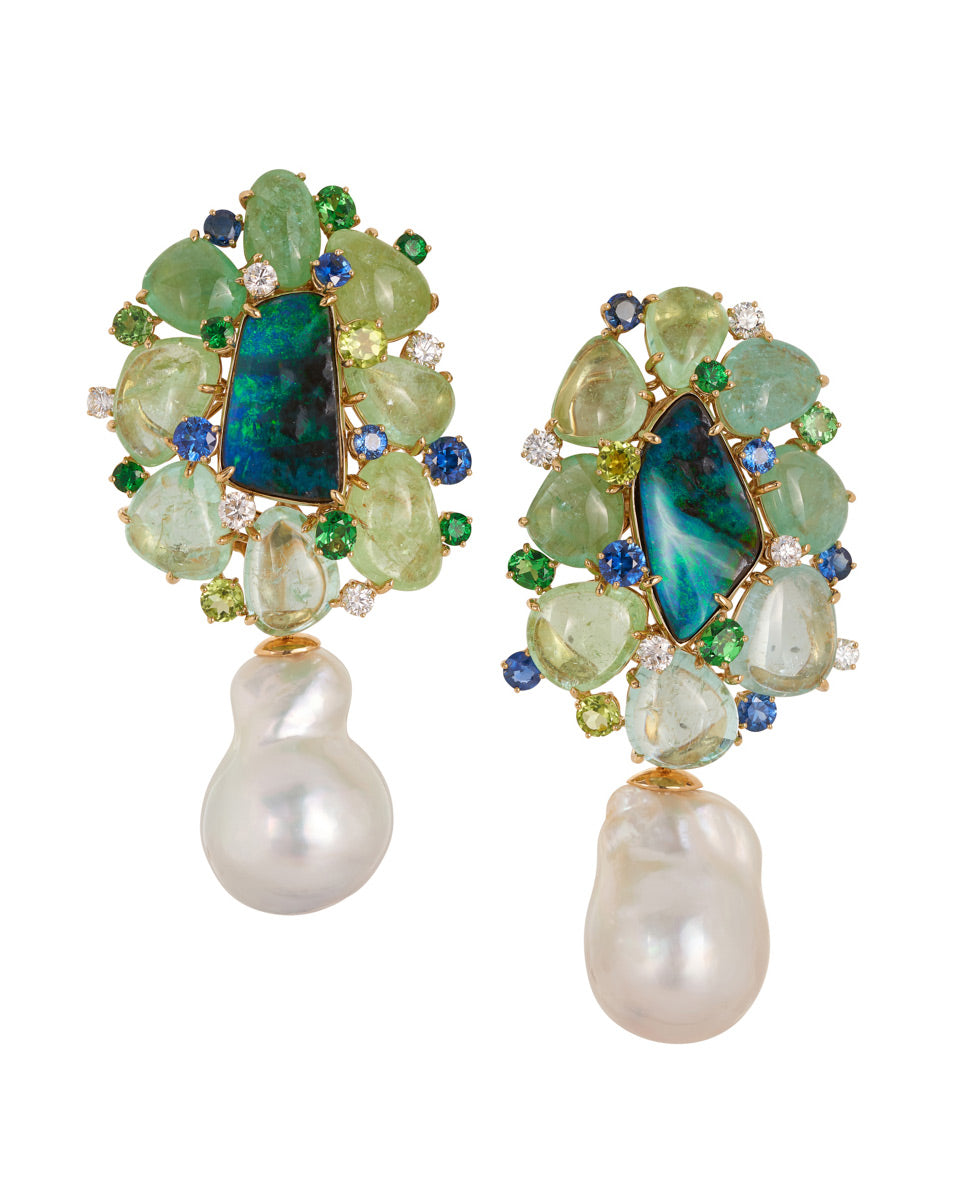 Tangalooma Australian Opal Earrings