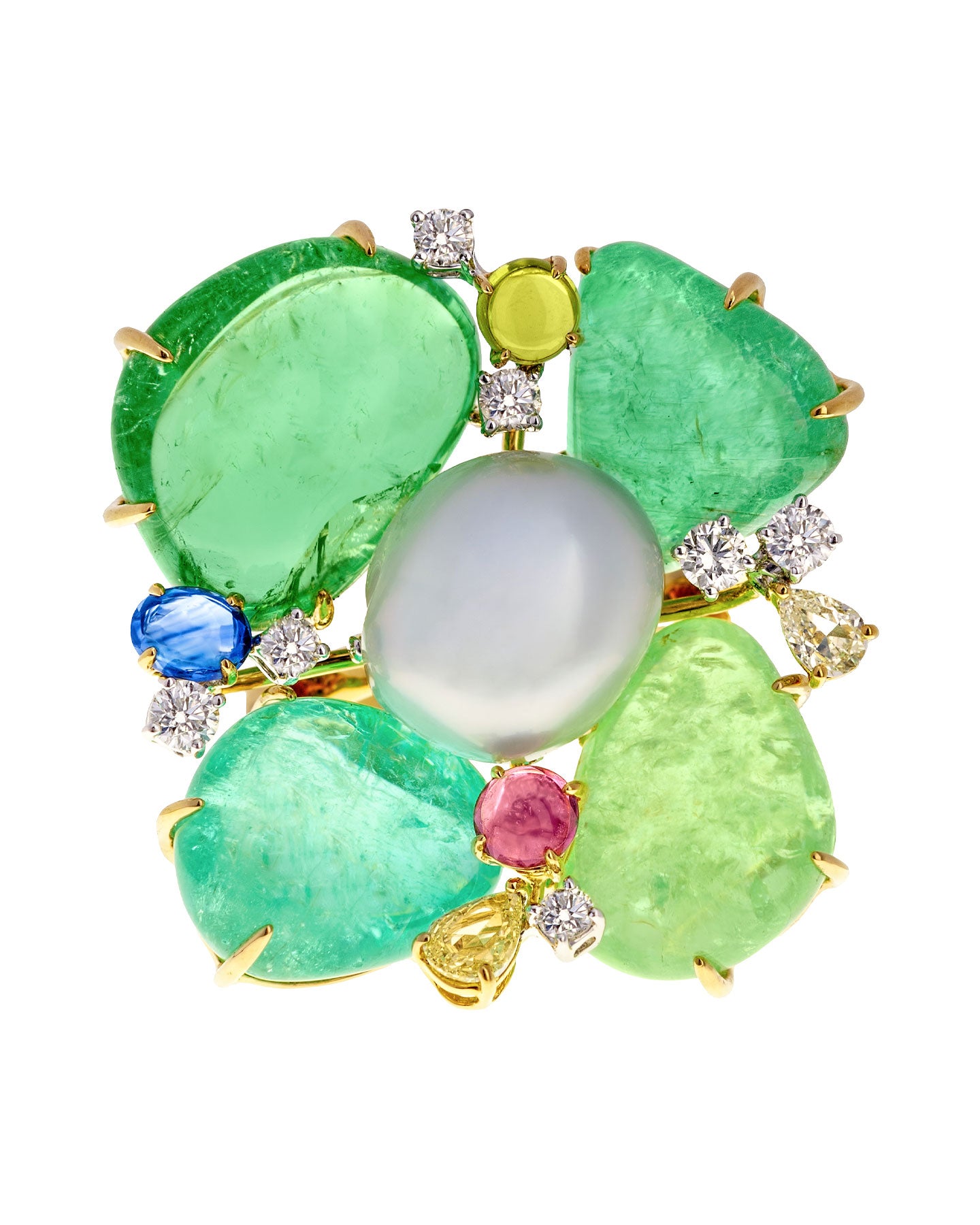 Pearl Petal Ring
