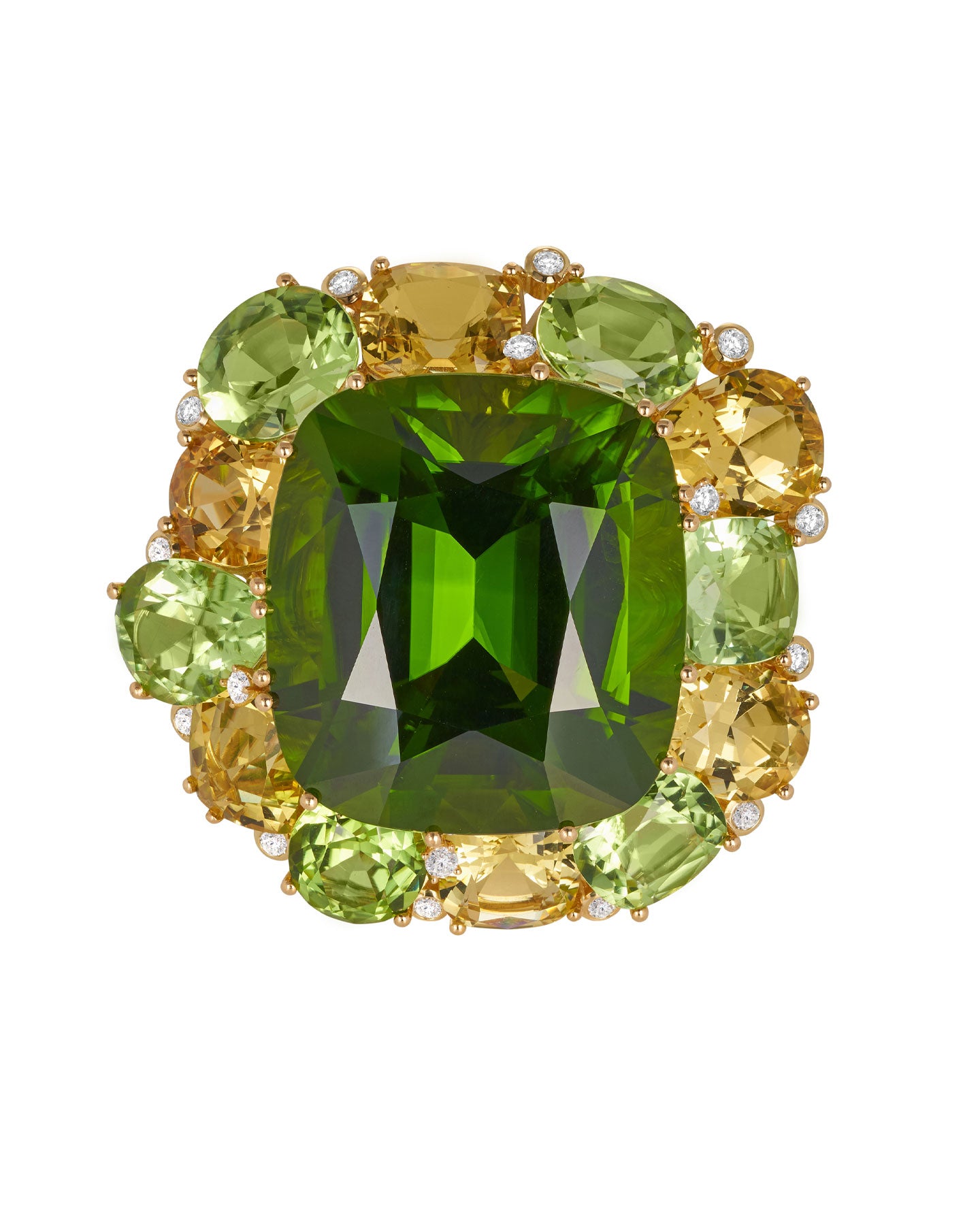 Palm Cove Peridot Ring