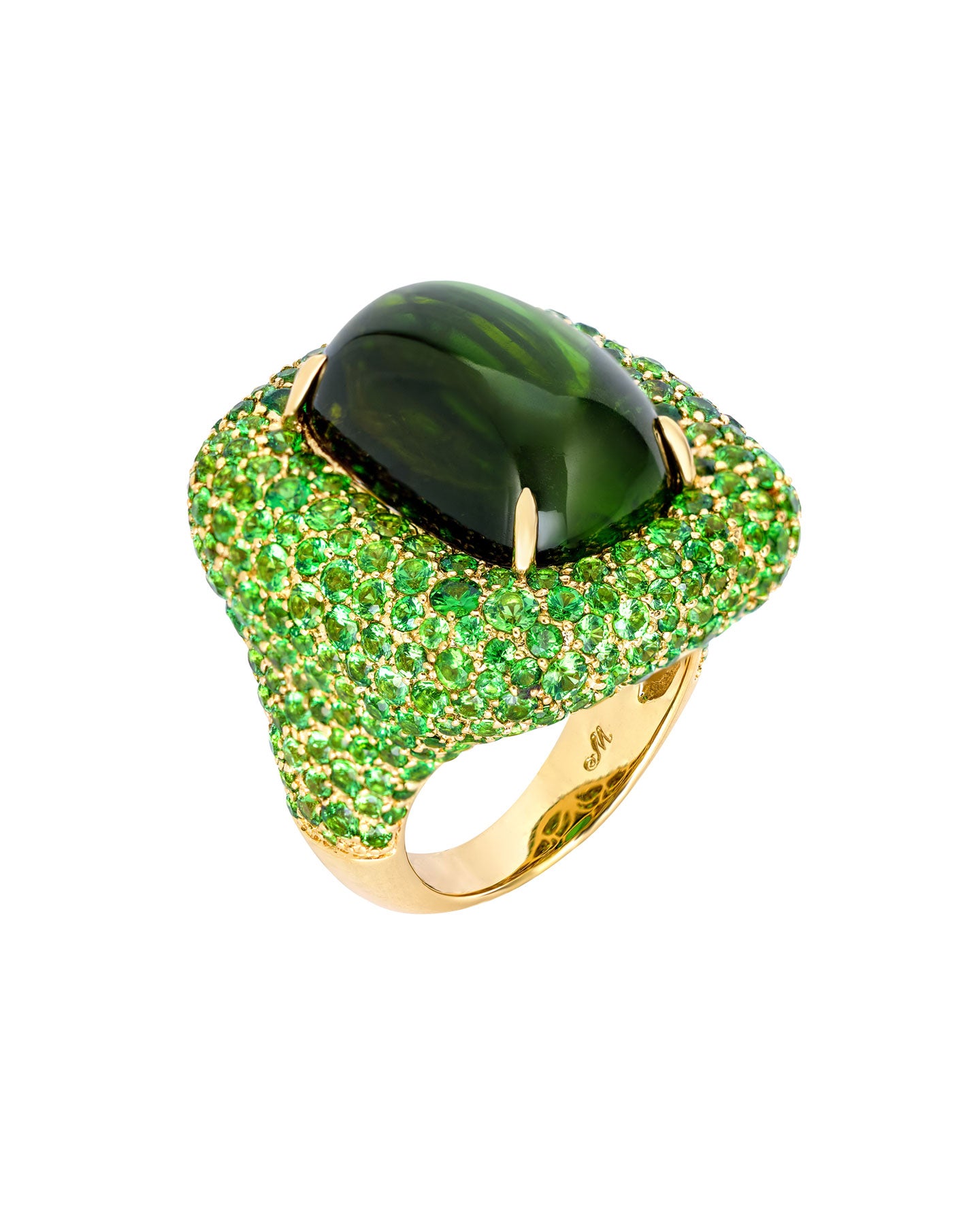 Marabella Green Tourmaline Ring