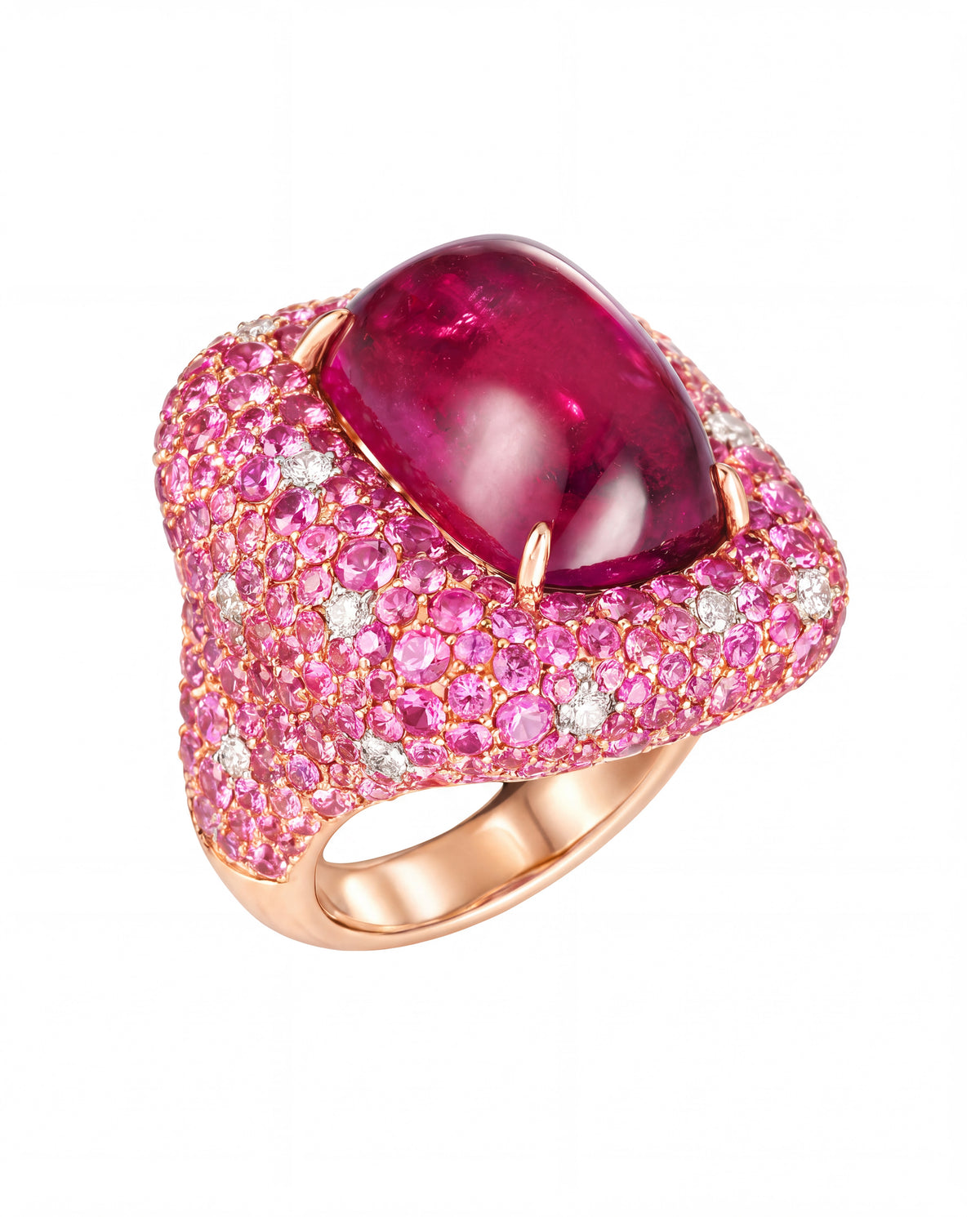 Marabella Rubellite Ring
