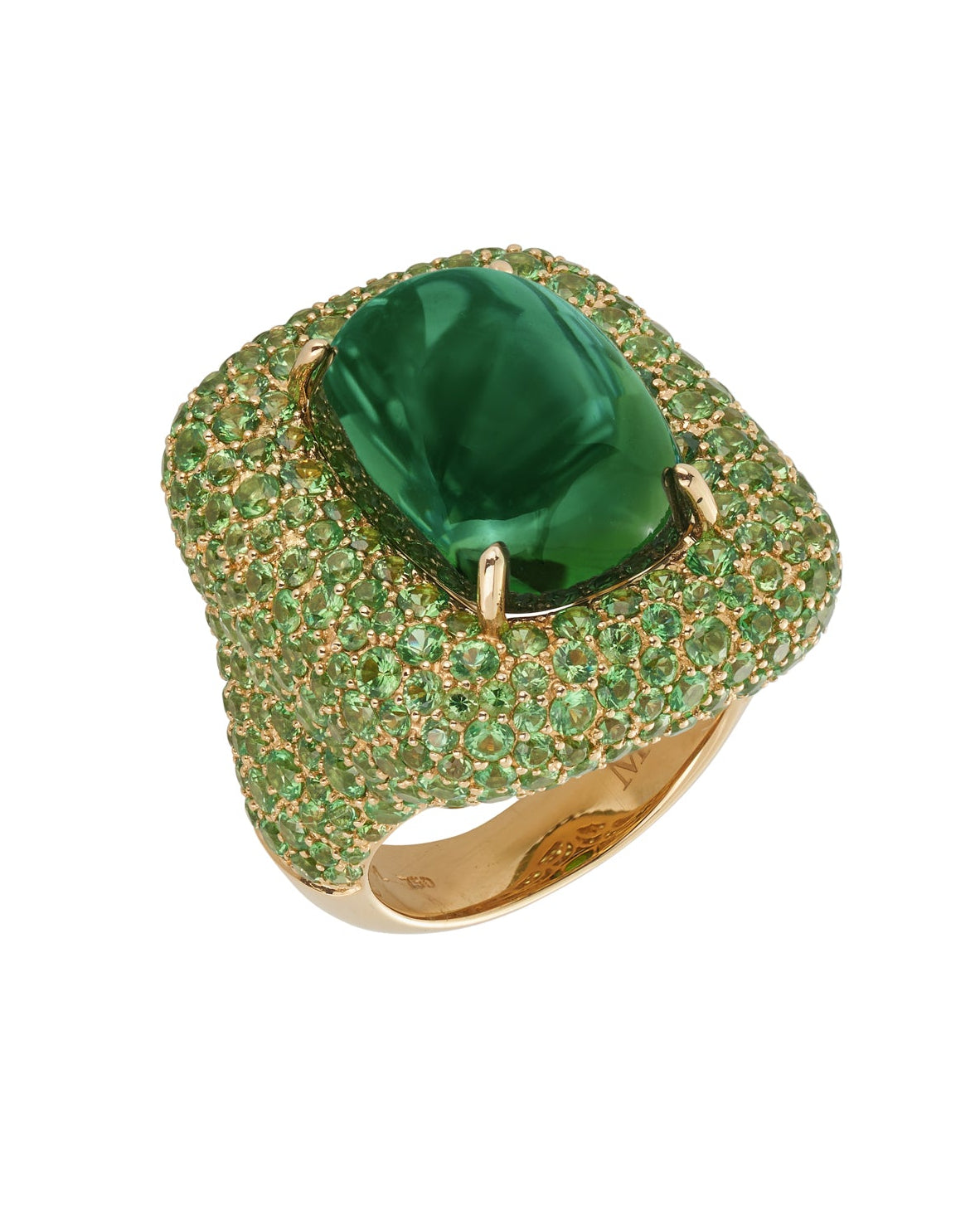 Marabella Green Tourmaline Ring