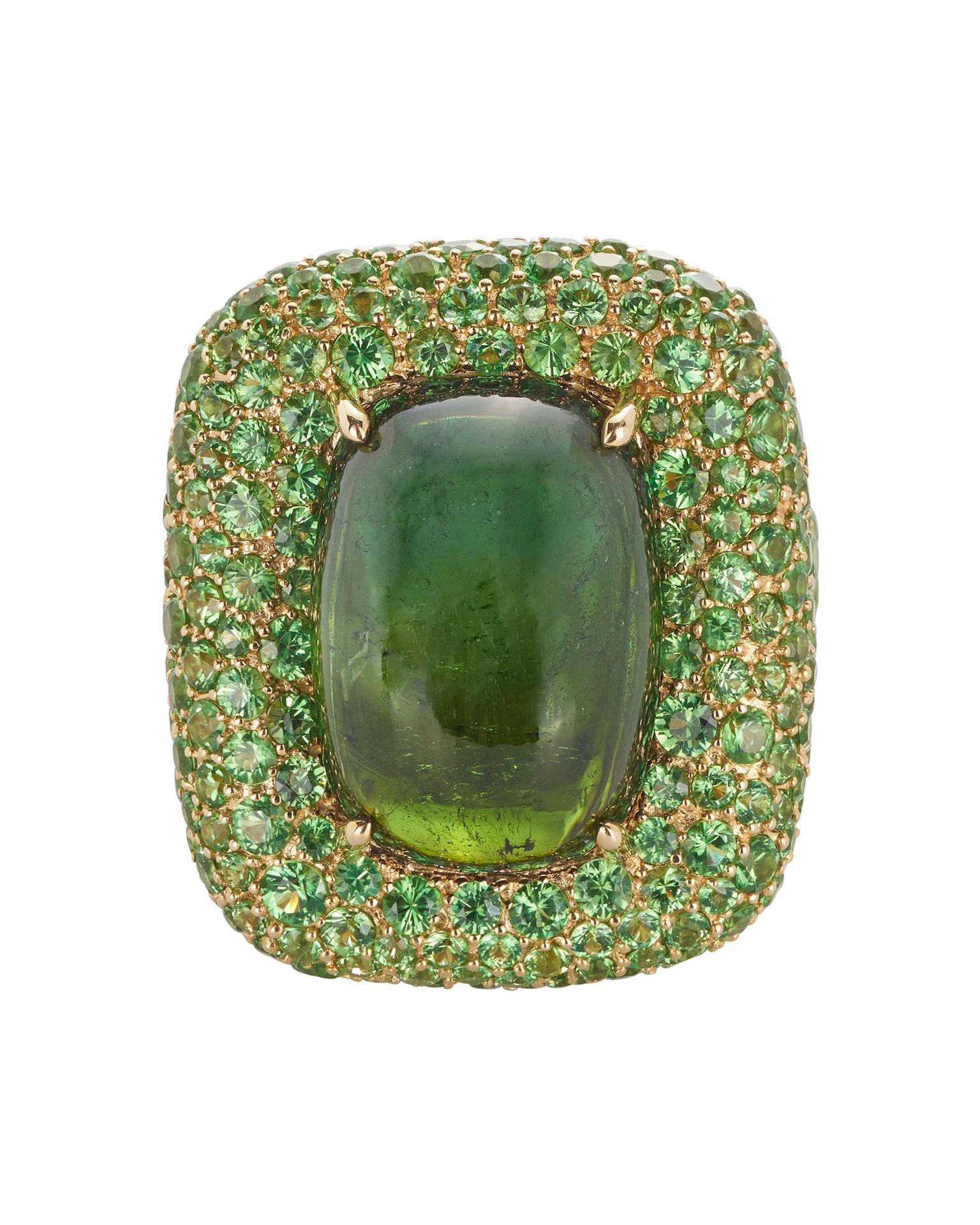 Marabella Green Tourmaline Ring