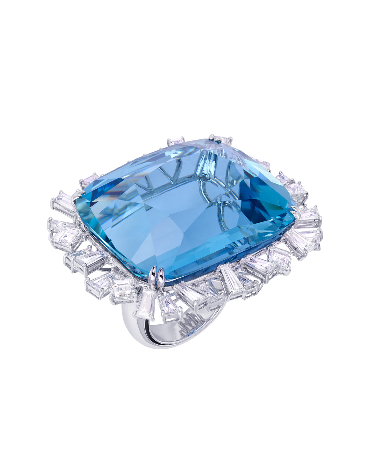 Atlantic Queen Aquamarine Ring