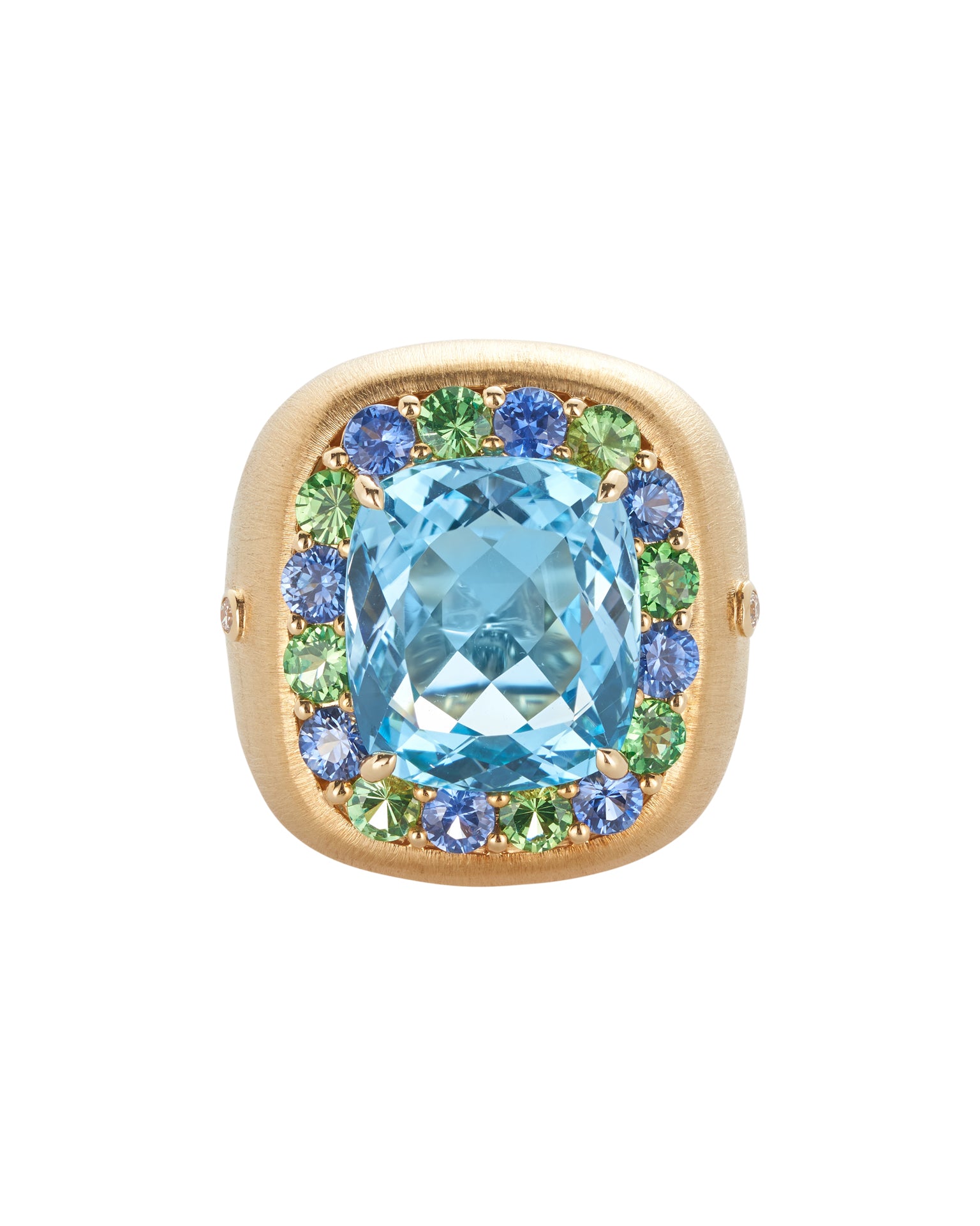 Oasis Sky Blue Topaz Ring