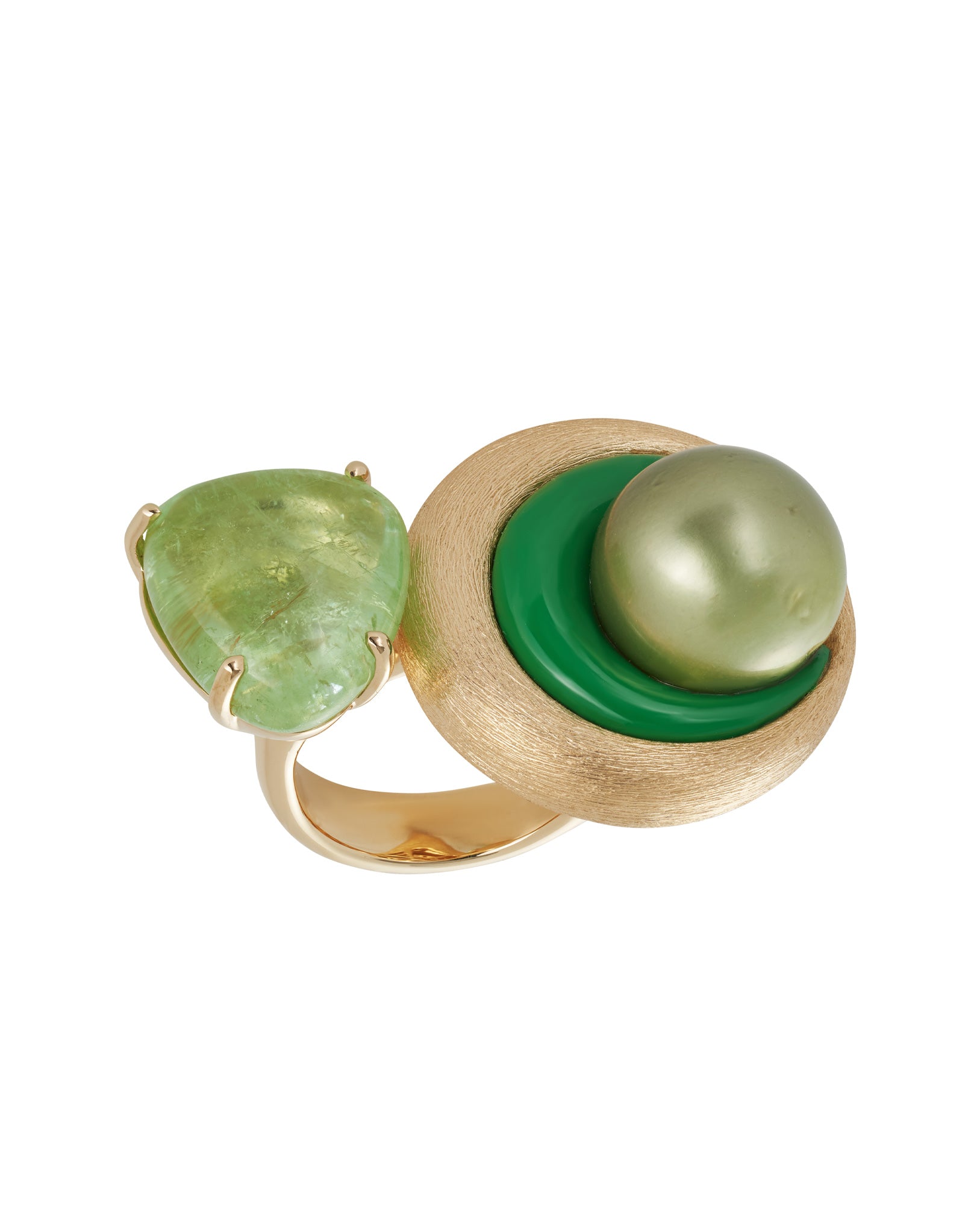 Green Bubblegum Ring