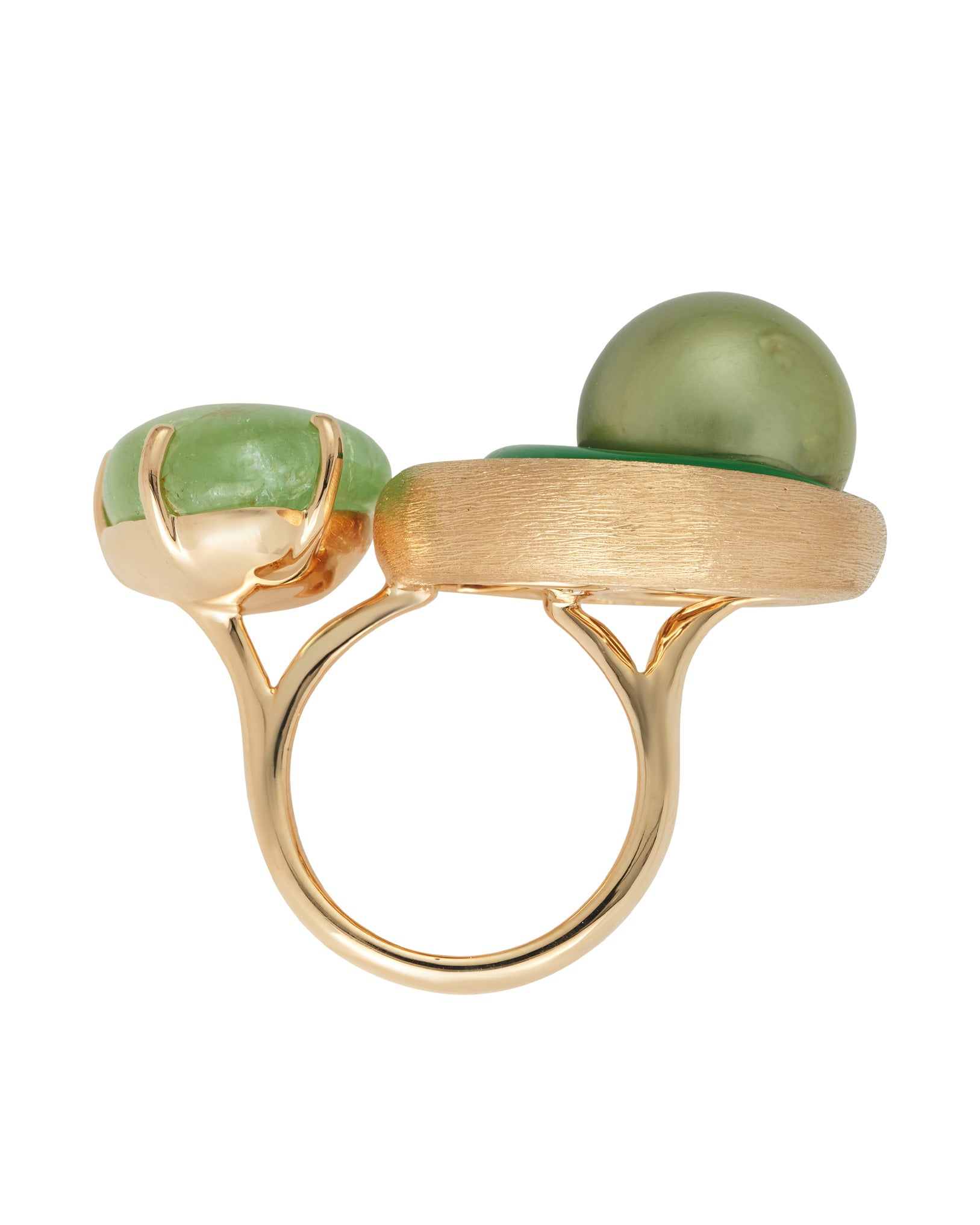 Green Bubblegum Ring