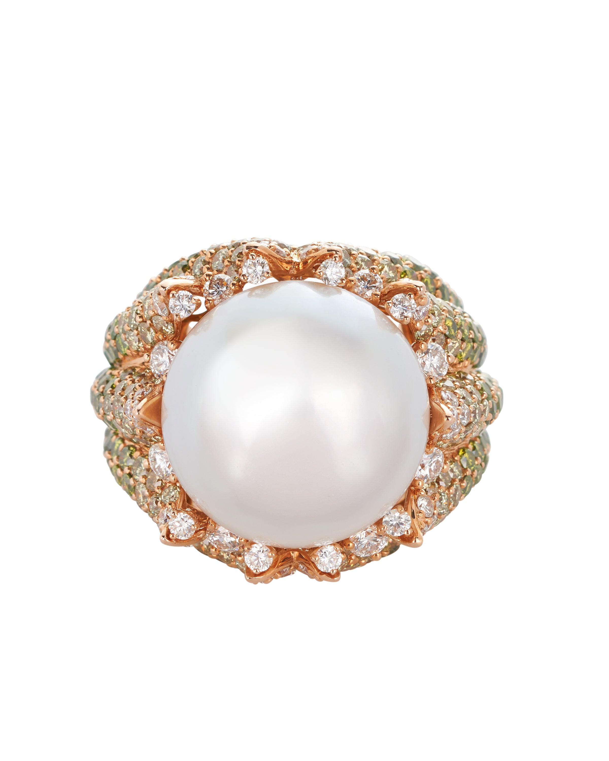 Palm Pearl Ring