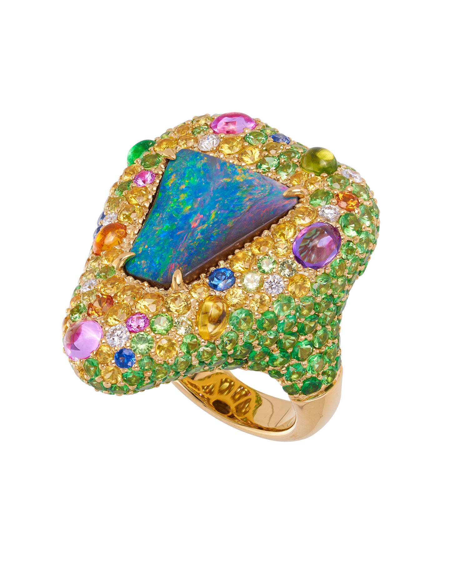 Galaxy Australian Opal Ring