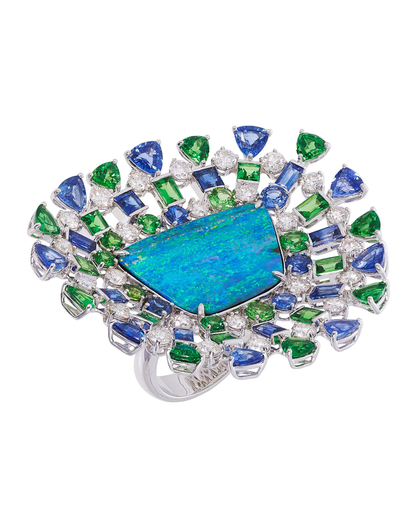 Mauritius Australian Opal Ring