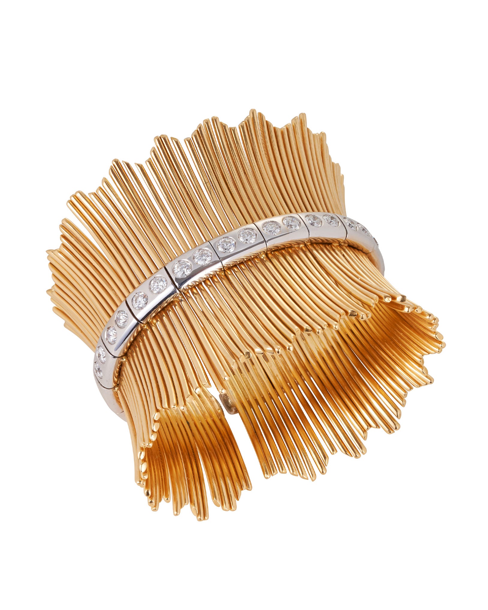Golden Fan Cuff