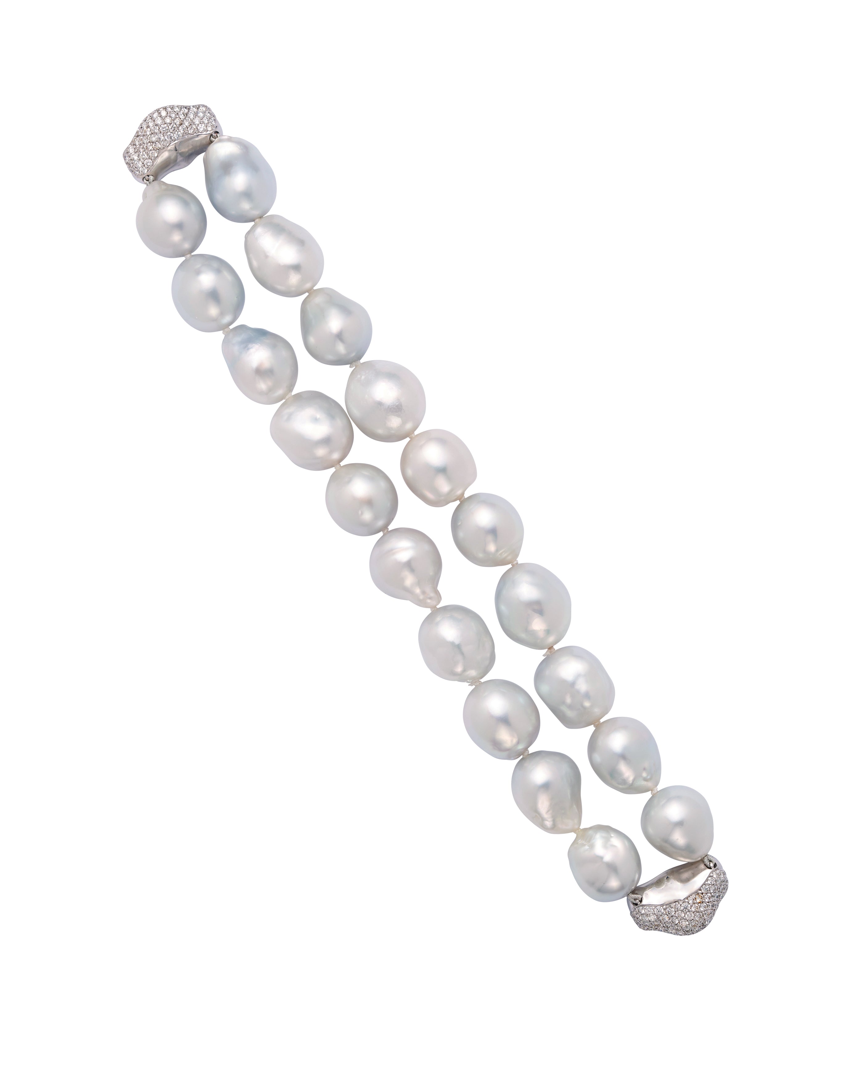 Double-Row South Sea Pearl Bracelet