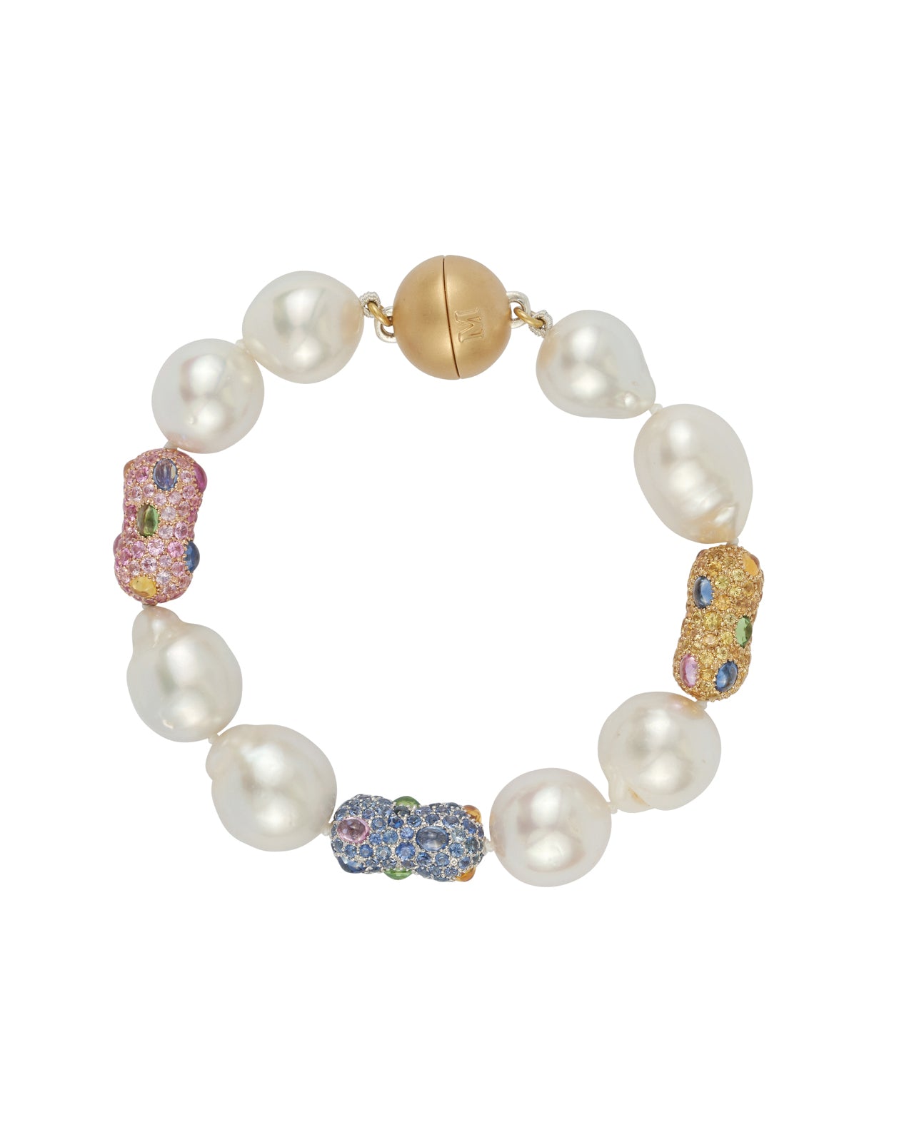 Peanut Australian South Sea Pearl Bracelet