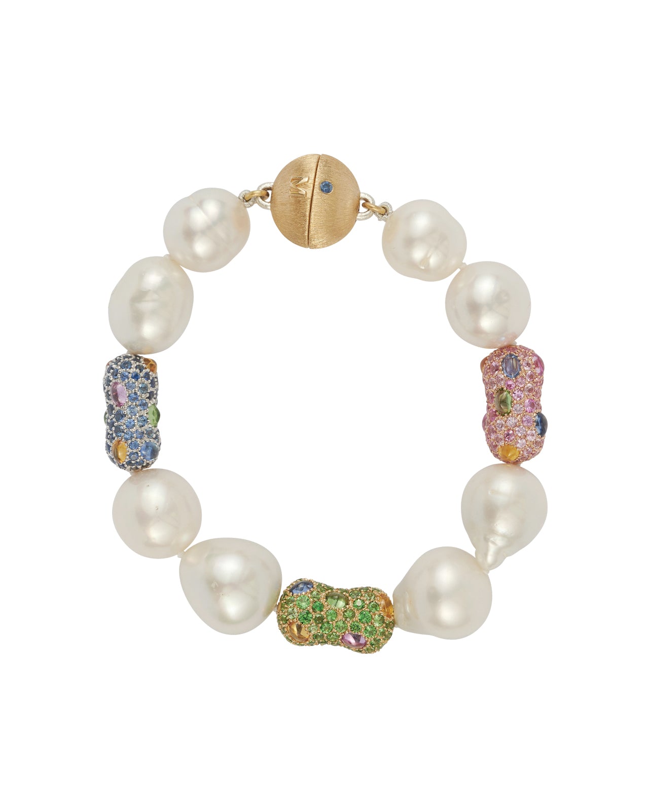 Peanut Australian South Sea Pearl Bracelet