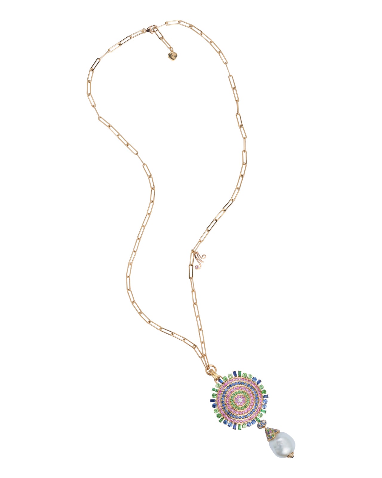 Circle of Life Pearl Drop Pendant
