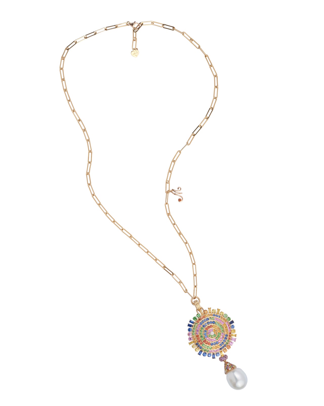 Circle of Life Pearl Drop Pendant