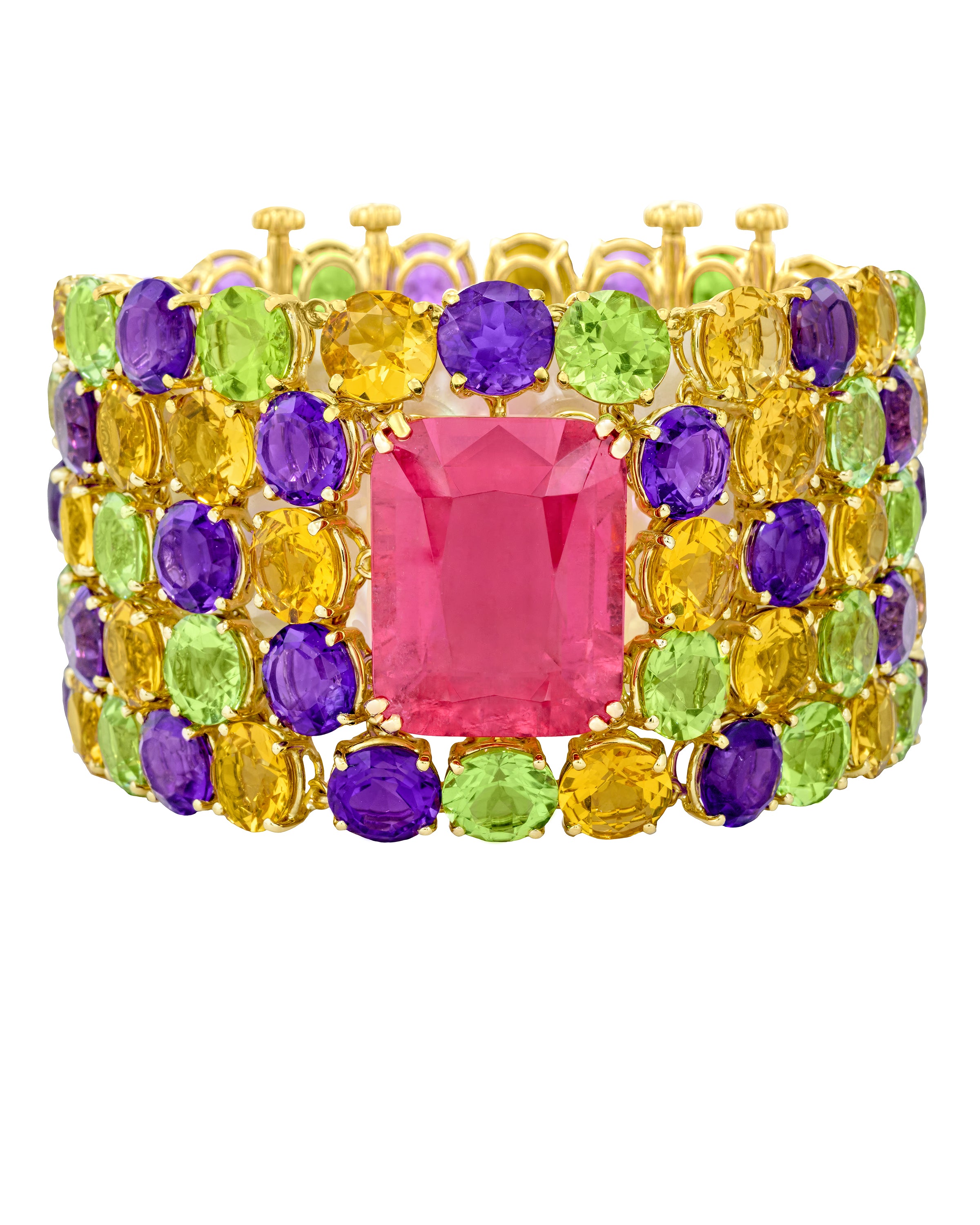 Tutti Frutti NYC Rubellite Cuff