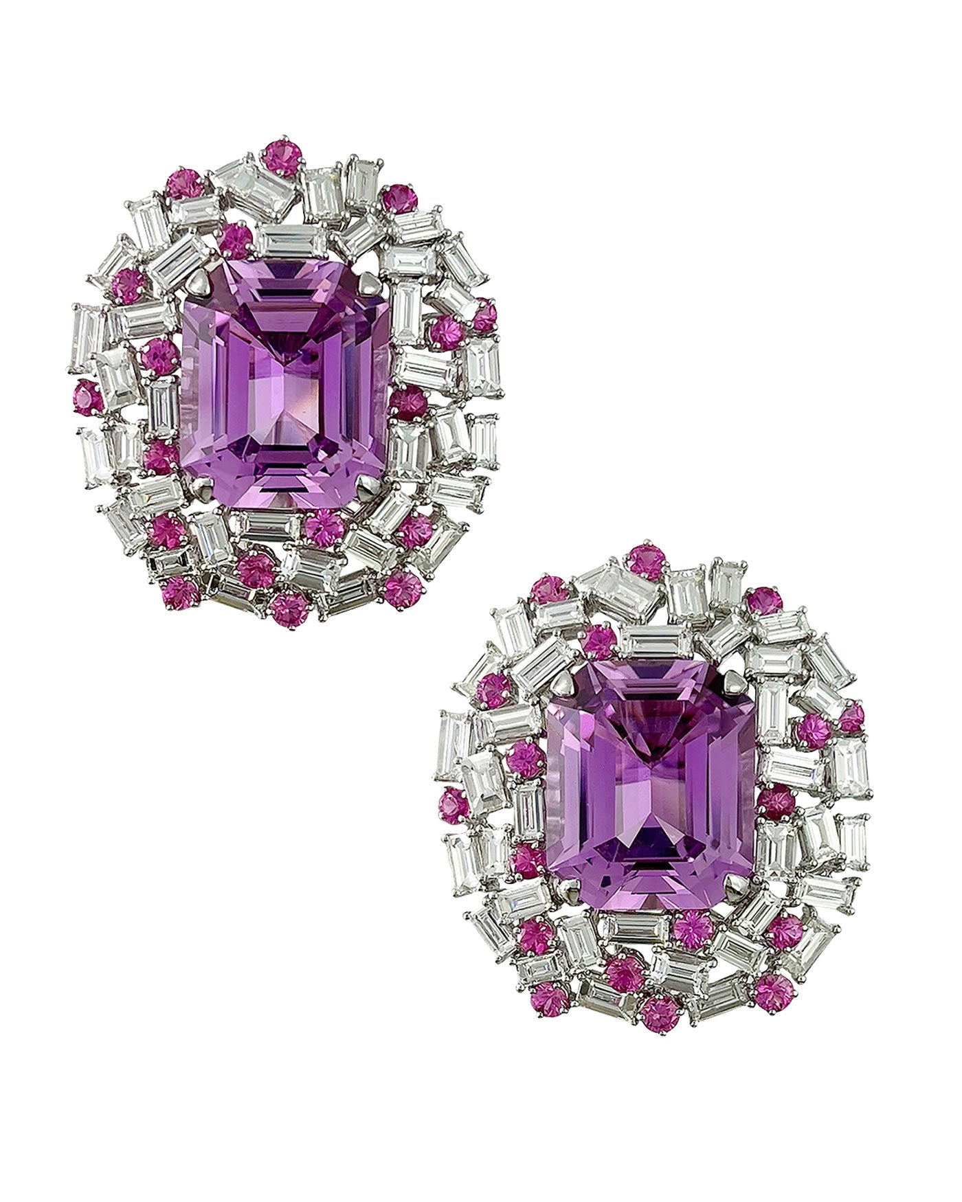 Pas De Deux Kunzite Earrings