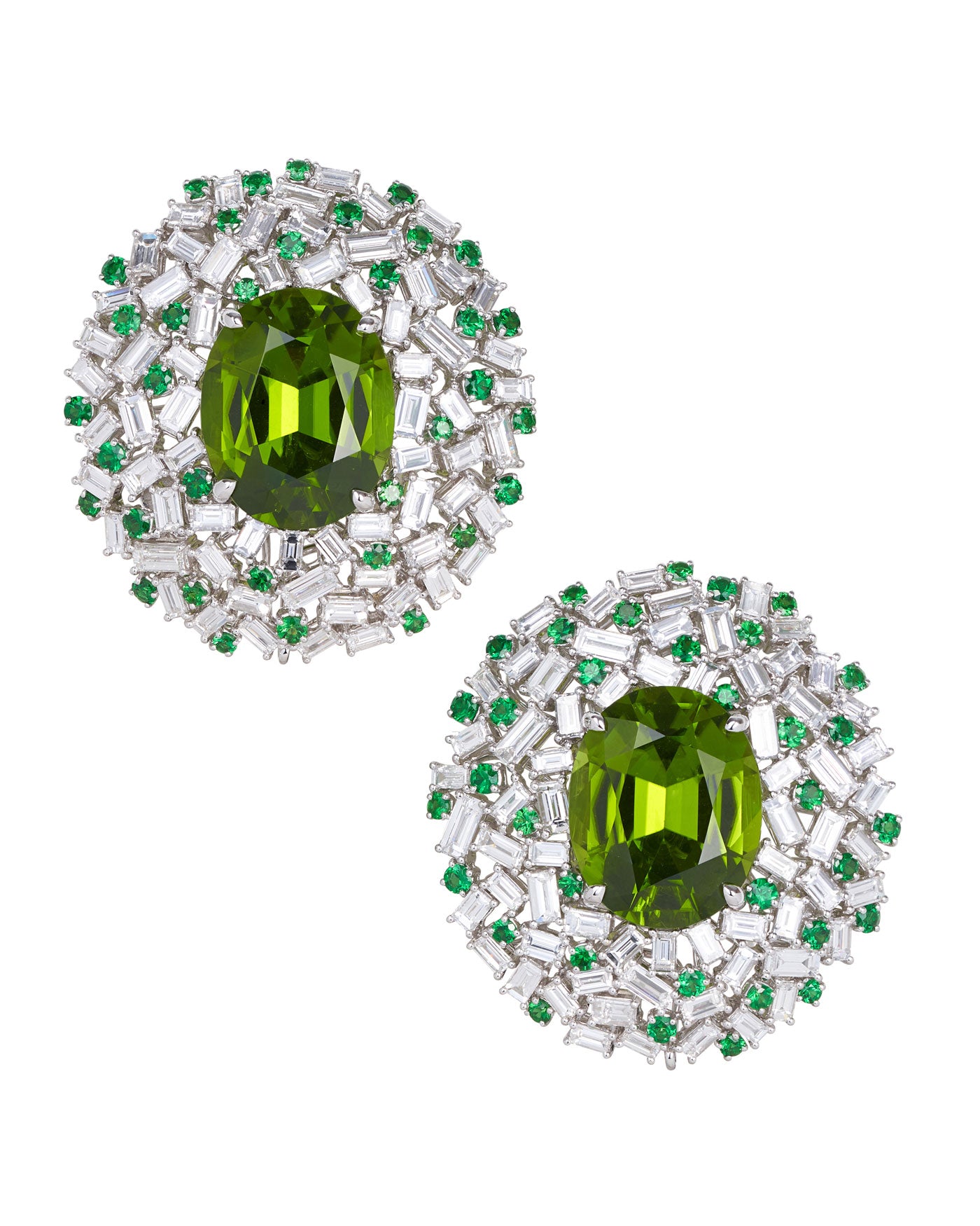 Daintree Peridot Earrings