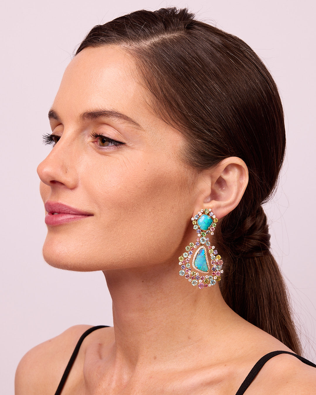 Aurora Australian Opal Earrings