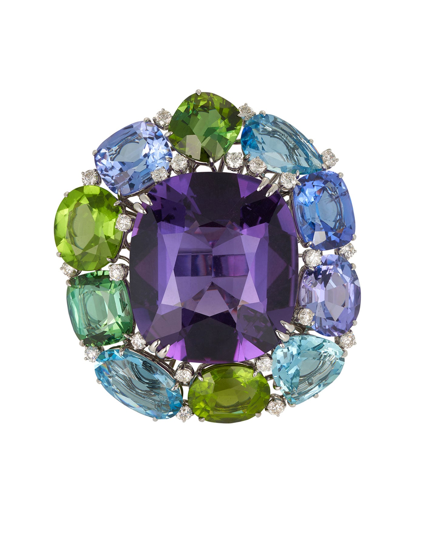 Sweet Pea Amethyst Ring