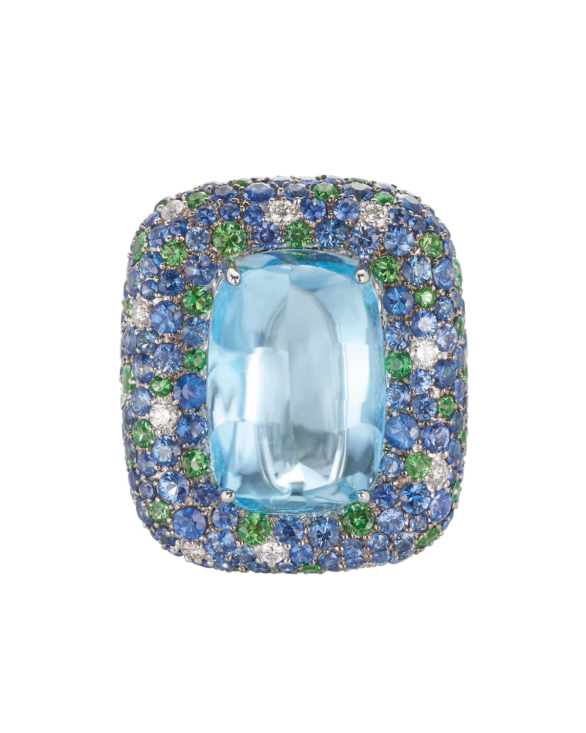 Marabella Sky Blue Topaz Ring