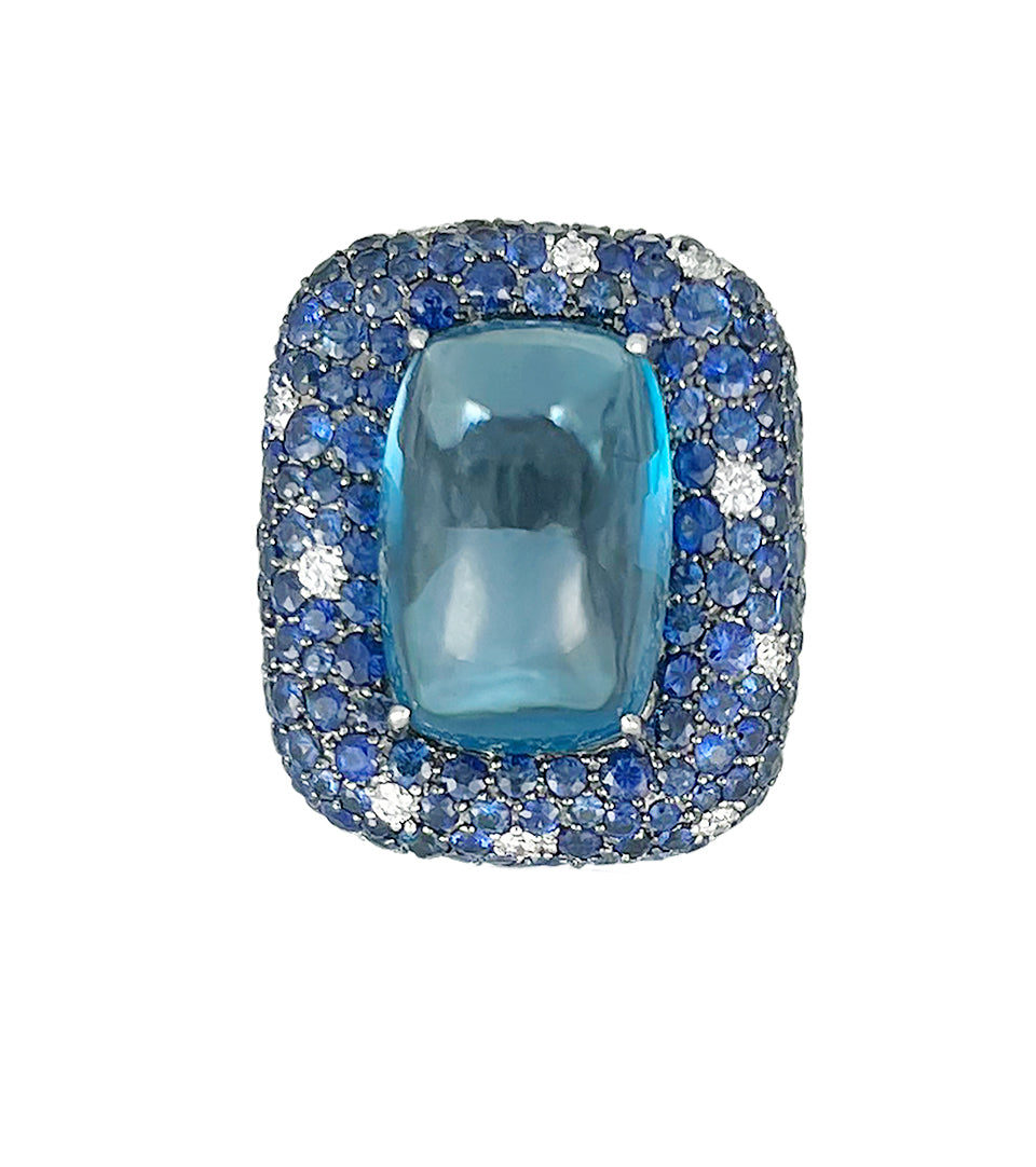 Marabella Blue Topaz Ring