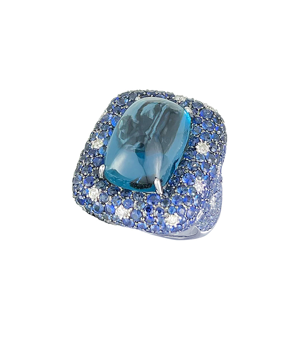 Marabella Blue Topaz Ring