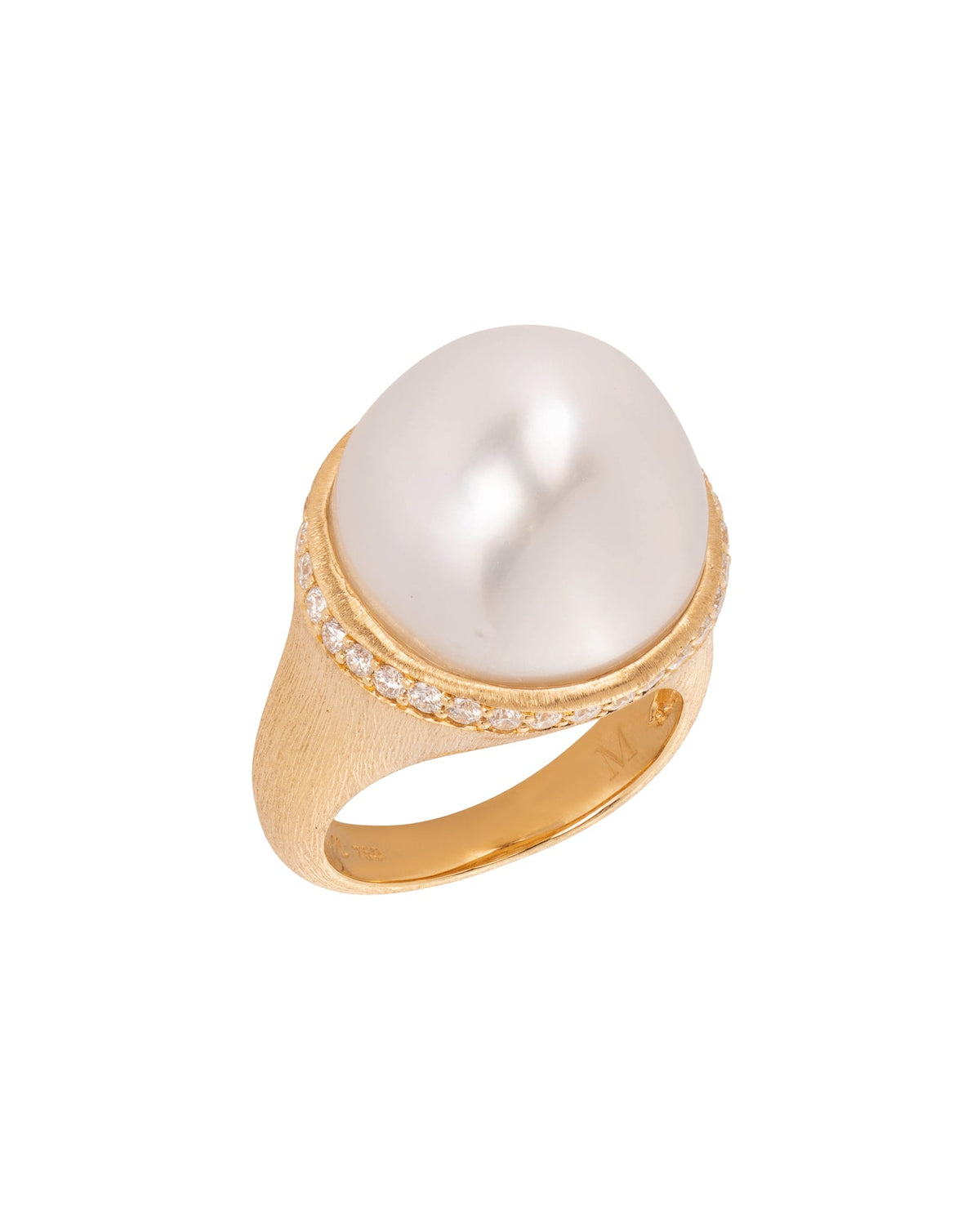 Reverie South Sea Pearl and Diamond Ring