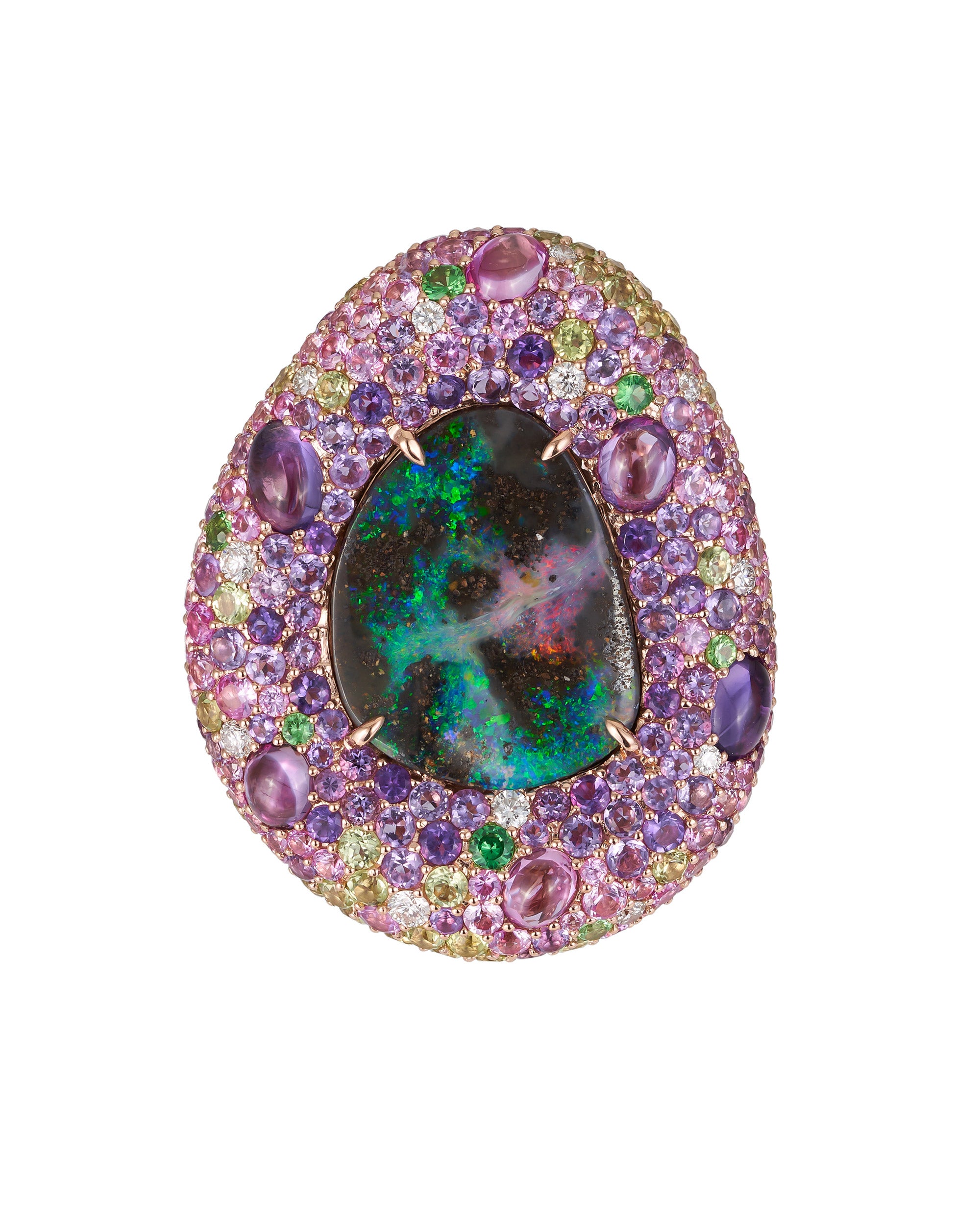 Galaxy Australian Opal Ring