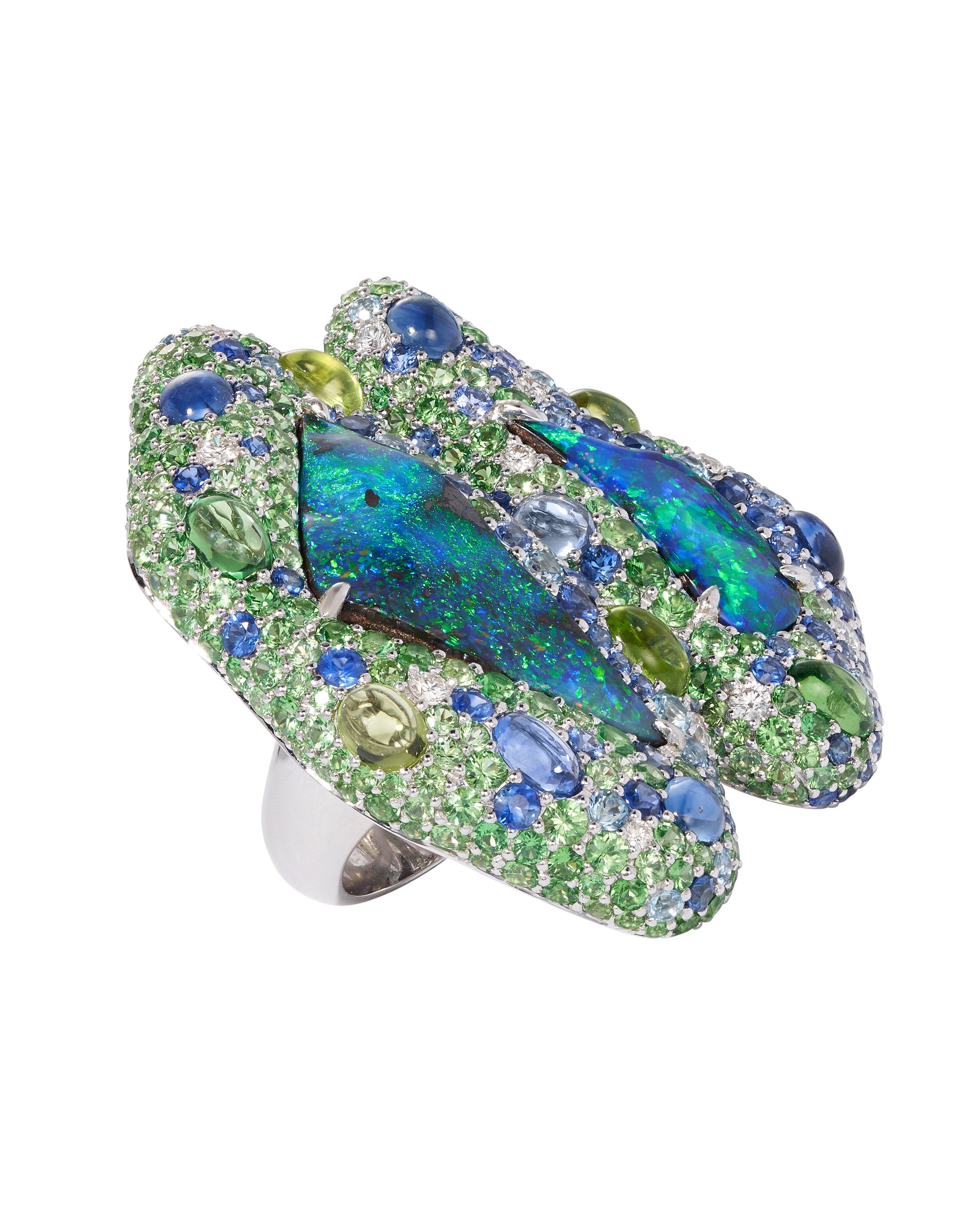 Archipelago Australian Opal Split Ring