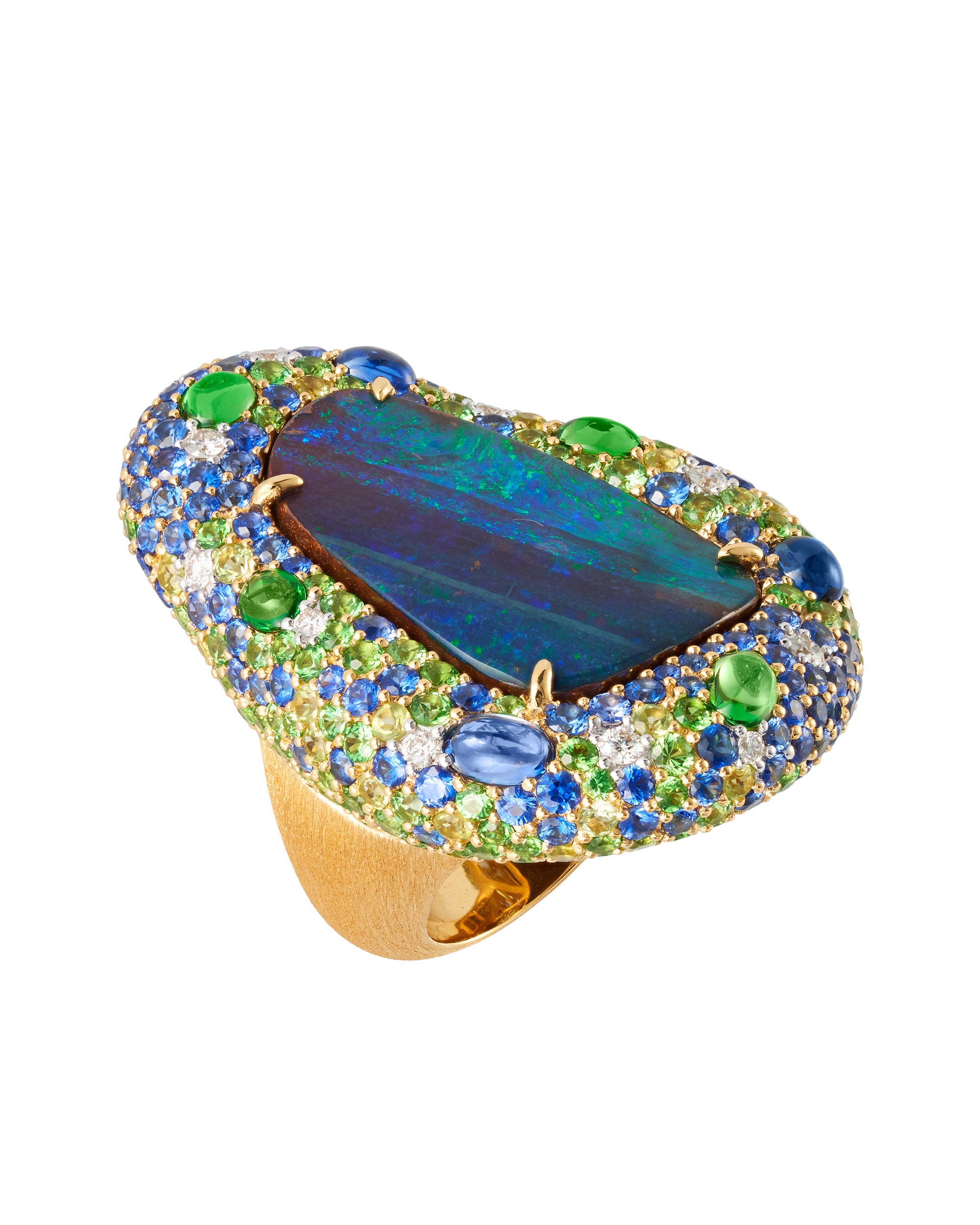 Galaxy Australian Opal Ring