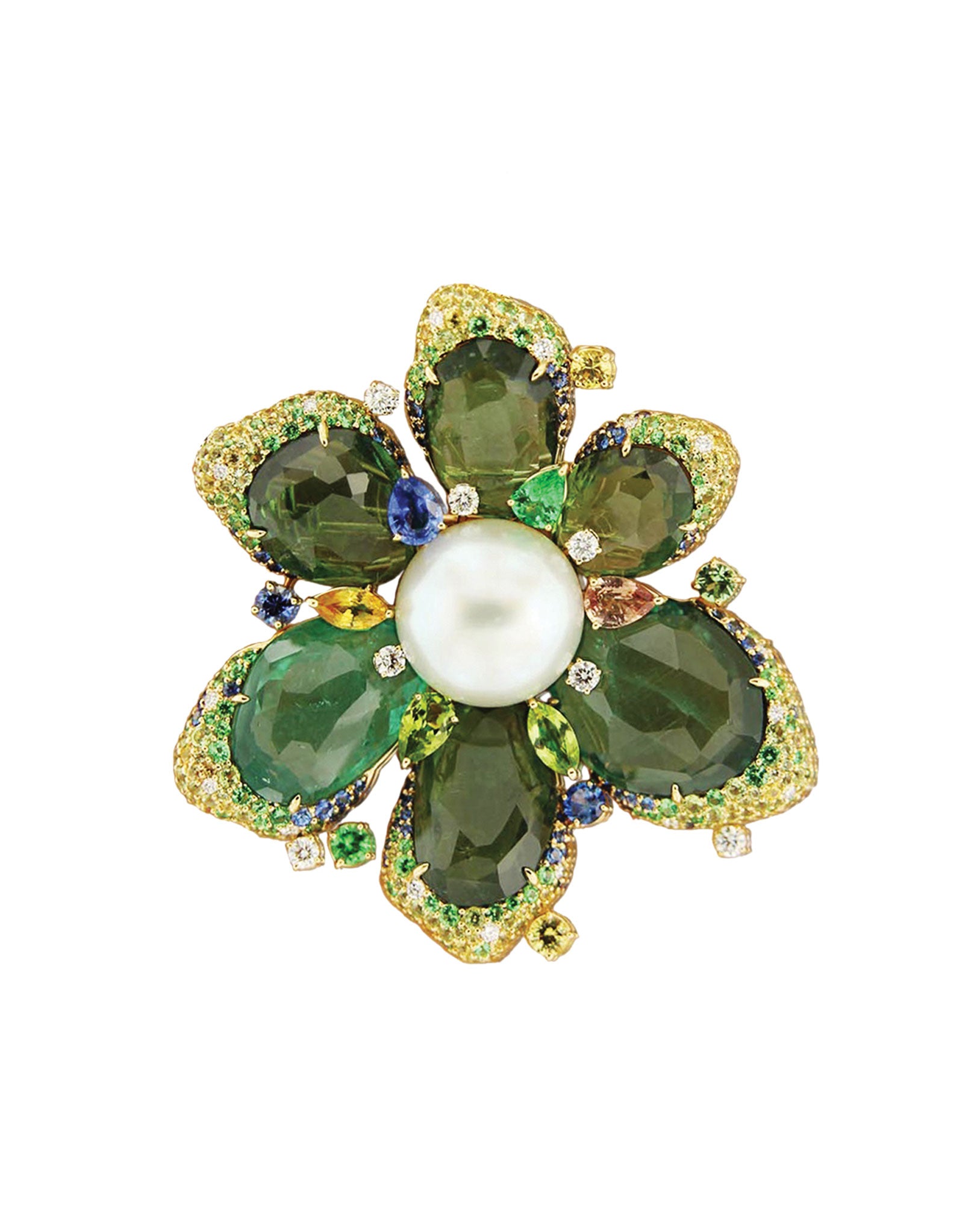 Green Blossom Pendant