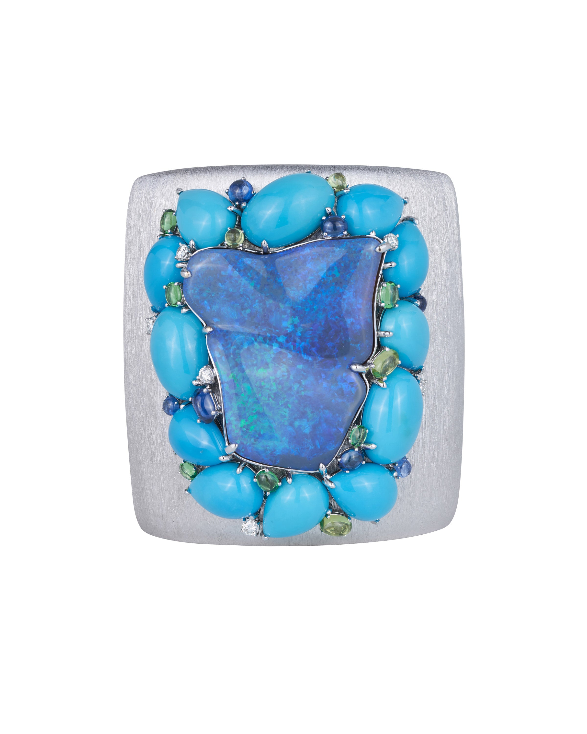 Blue Lagoon Australian Opal Cuff